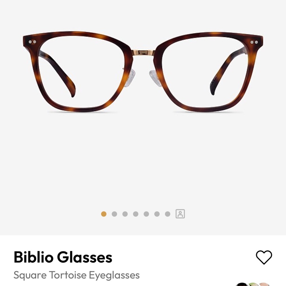 Eyebuydirect New Biblio non-prescription lenses